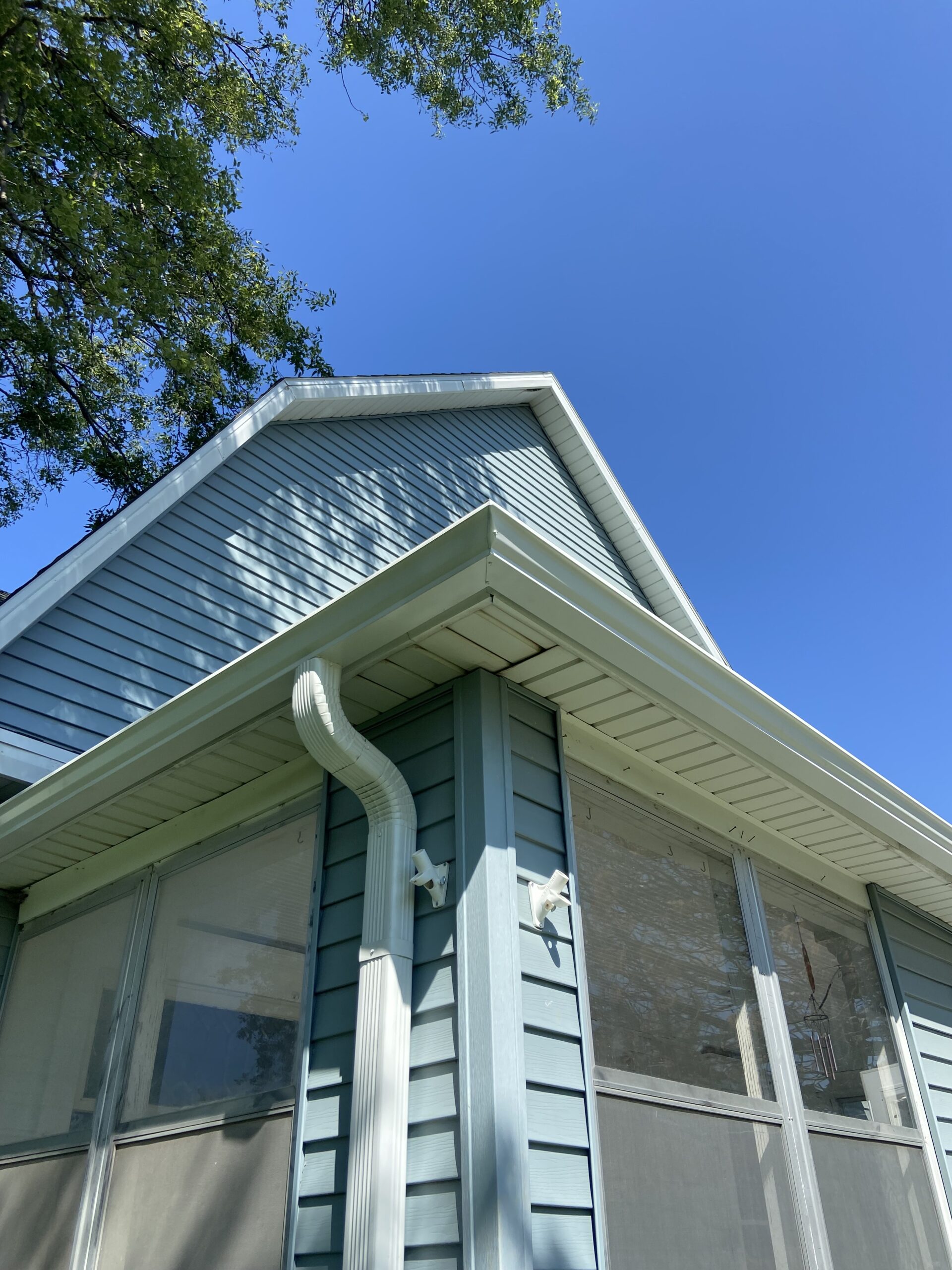 Seamless gutter installation in Nebraska